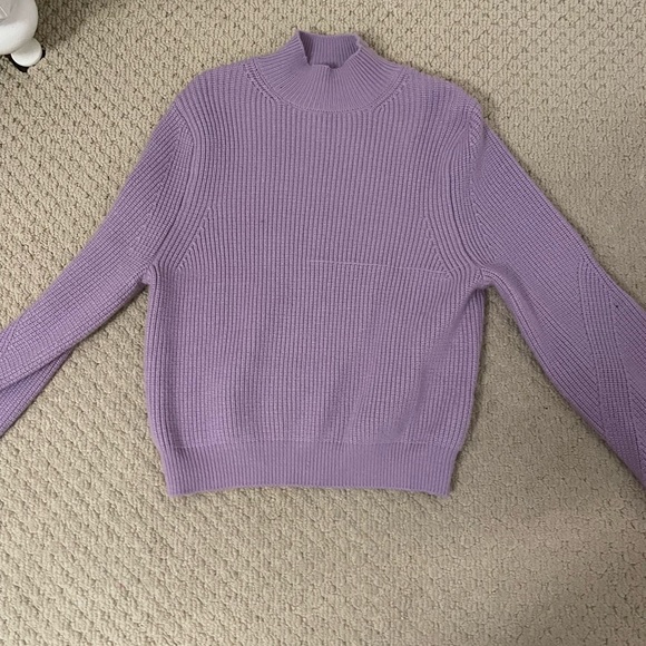 Zara Sweaters - Beautiful purple zara mock neck sweater